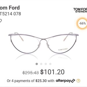 Tom Ford Women's Silver Eyewear